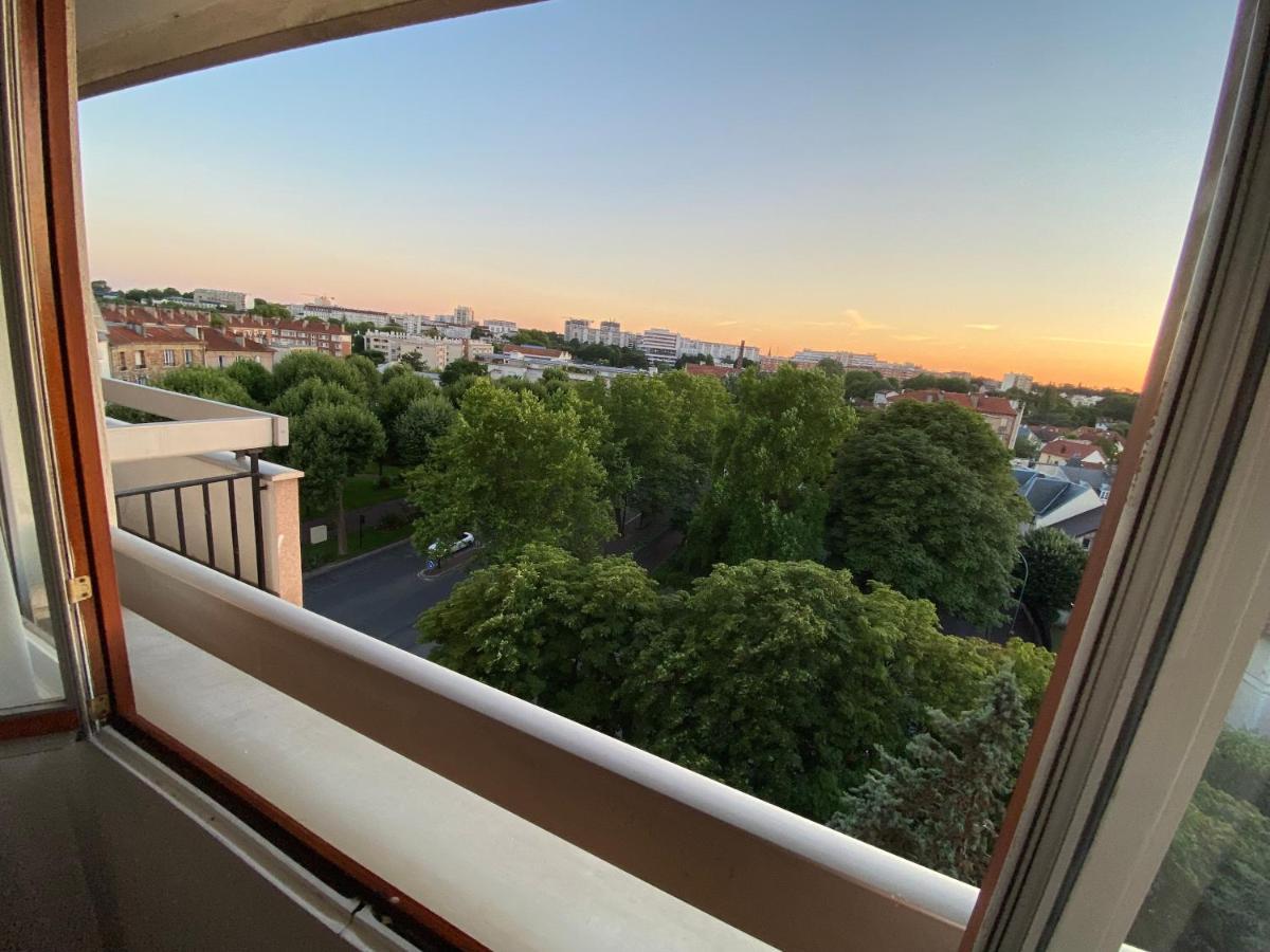 Panoramic View Studio - 15 Min From Paris Joinville-le-Pont Bagian luar foto