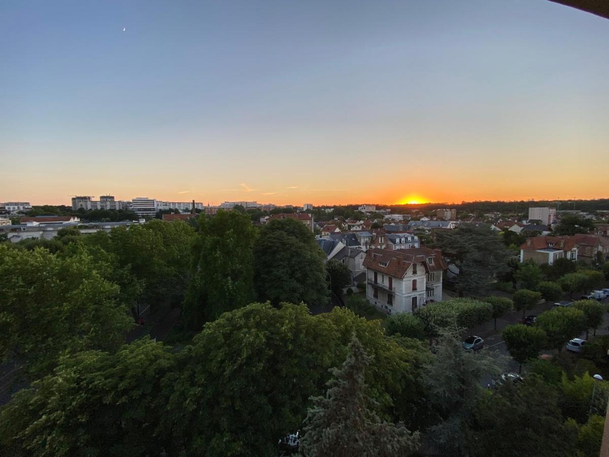 Panoramic View Studio - 15 Min From Paris Joinville-le-Pont Bagian luar foto